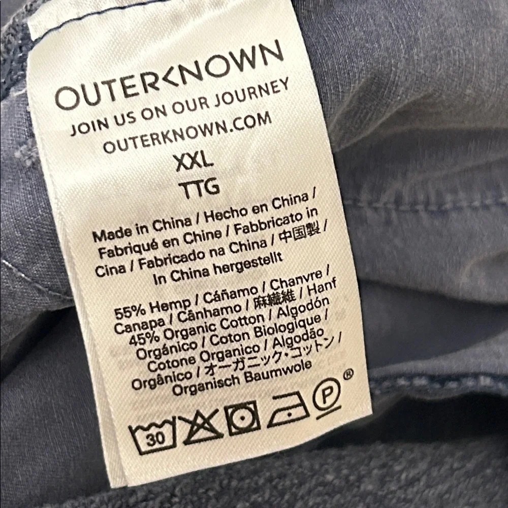 Outerknown Blue Sweatpants Size XXL